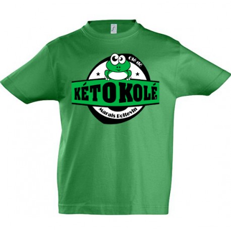 Tee-shirt enfant vert clair Kéto Kolé Marais Poitevin
